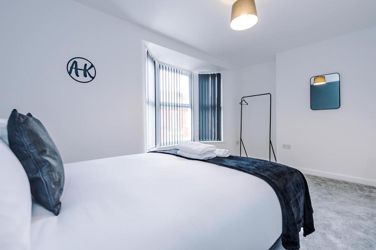Cosy 3 Bed 3 Bath House - Central Liverpool -Self Check-In & Free Parking! Villa Exterior foto