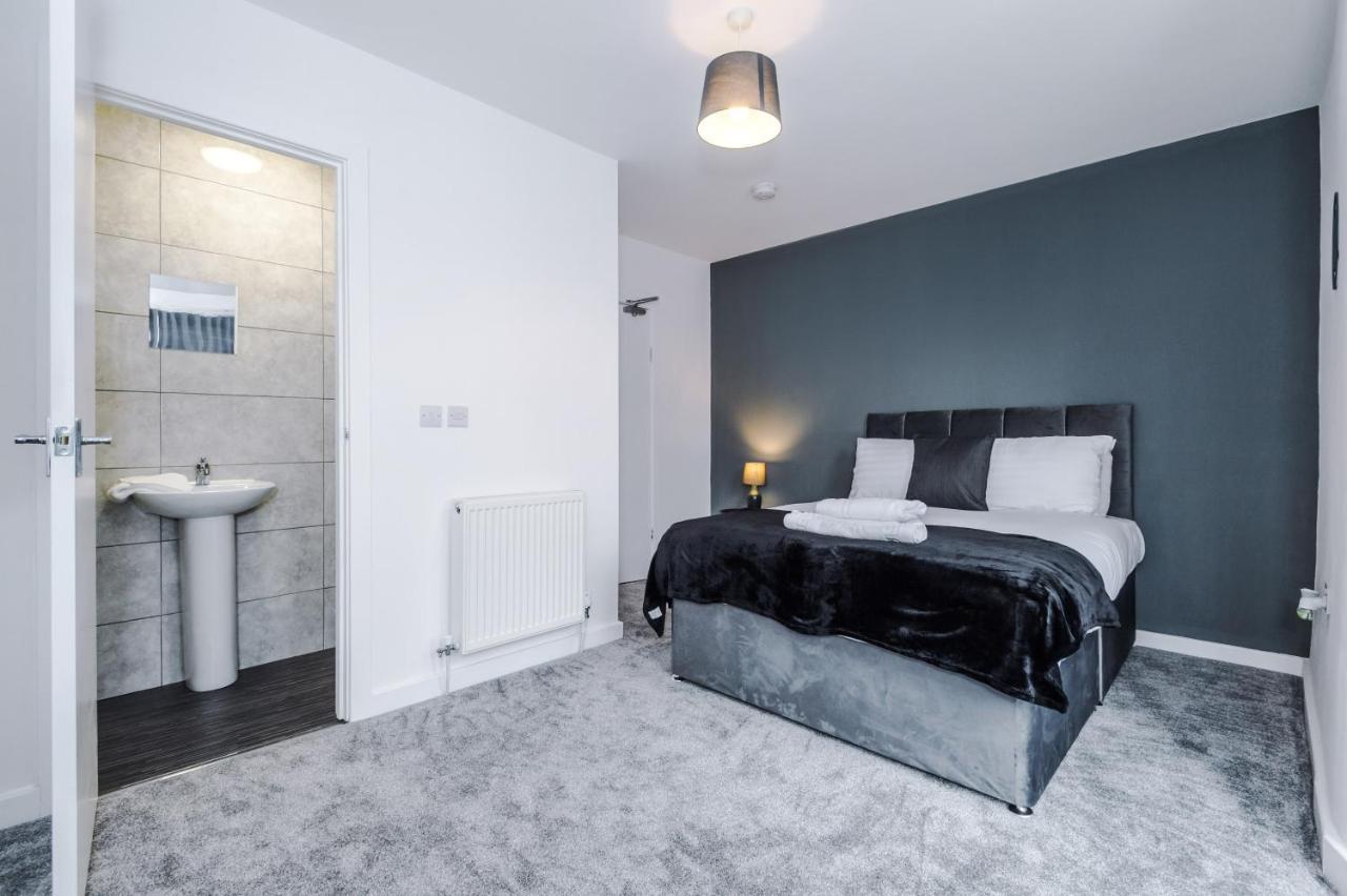 Cosy 3 Bed 3 Bath House - Central Liverpool -Self Check-In & Free Parking! Villa Exterior foto